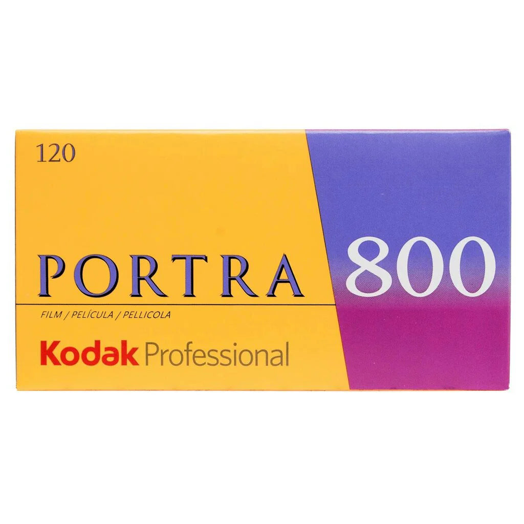 Kodak Portra 800 Color Negative Film 120 5 pack with $50 Lab Credit Included