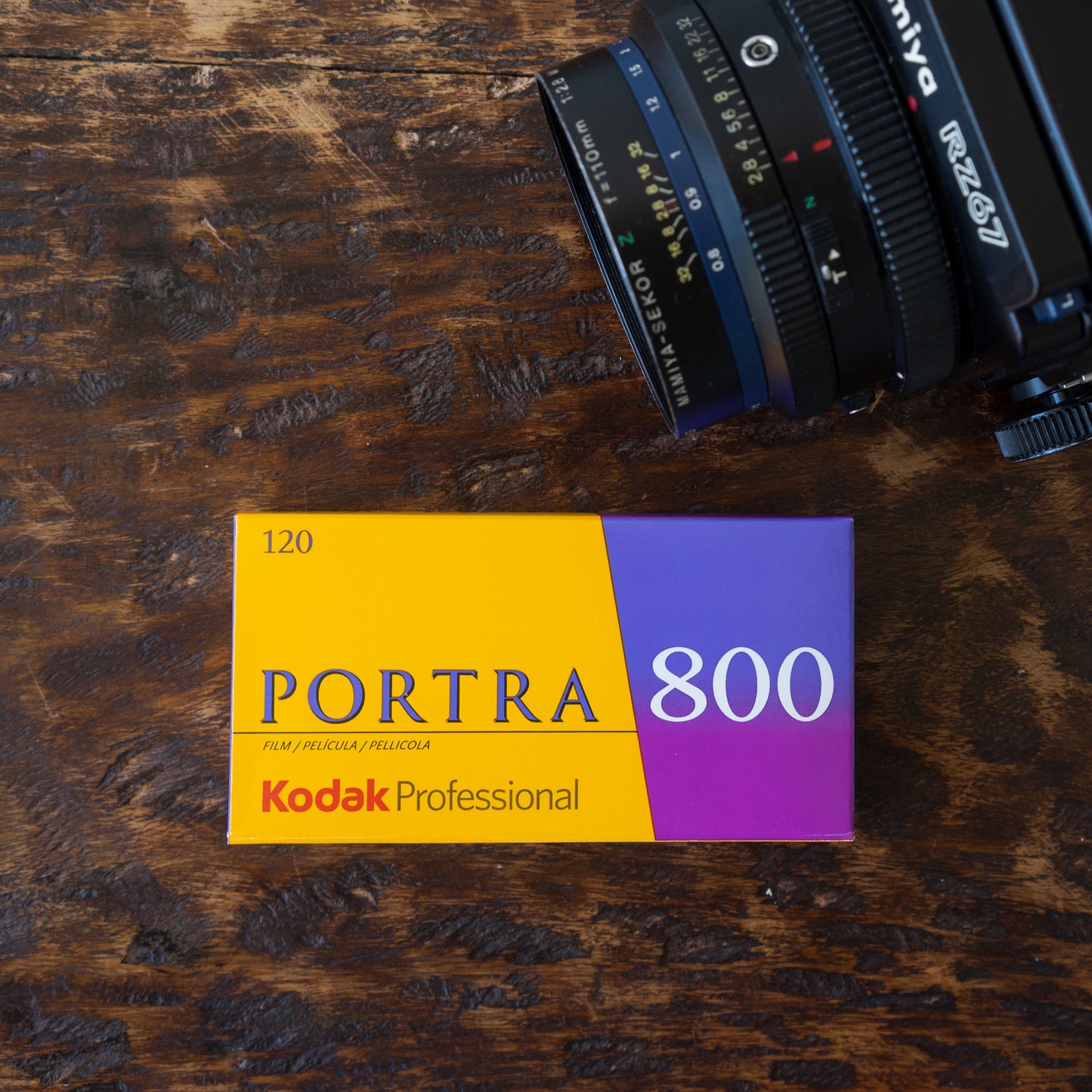 Kodak Portra 800 Color Negative Film 120 5 pack with $50 Lab Credit Included