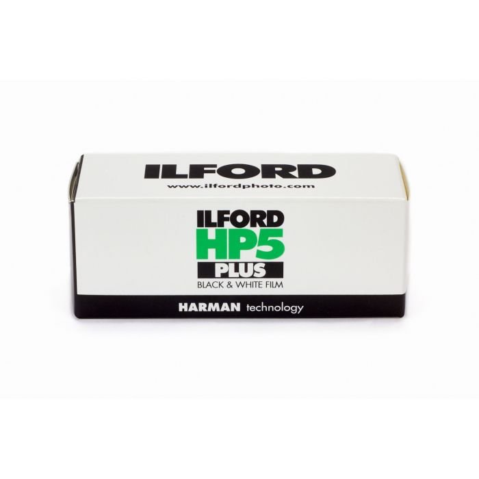 HP5 Plus 400 Black and White Negative Film 120 roll with $10 Lab Credit Included