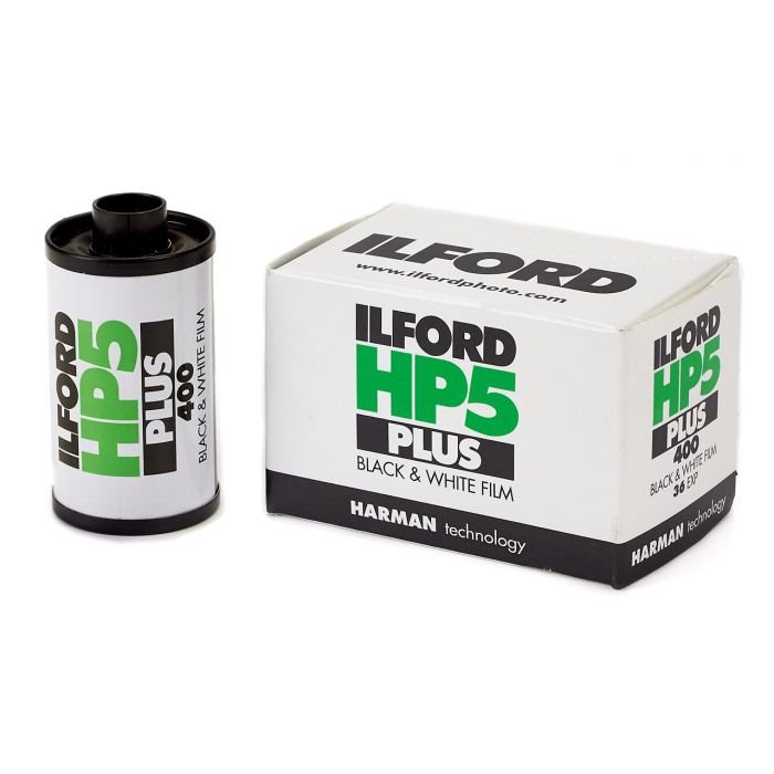 HP5 Plus 400 Black and White Negative Film 35mm 36exp roll with $10 Lab Credit Included