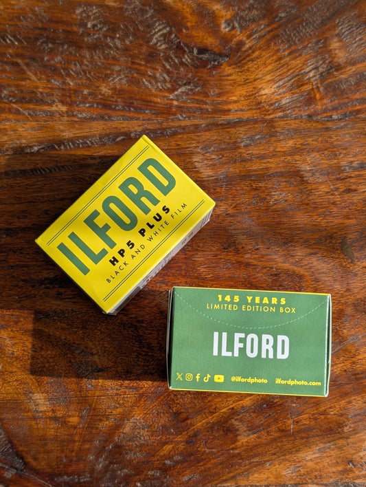 HP5 Plus 400 Black and White Negative Film 35mm 36exp roll with $10 Lab Credit Included