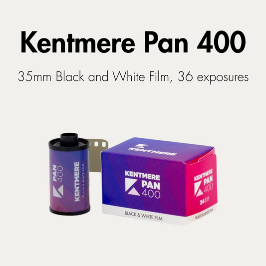 Kentmere 400 Black and White Negative Film 35mm 36exp