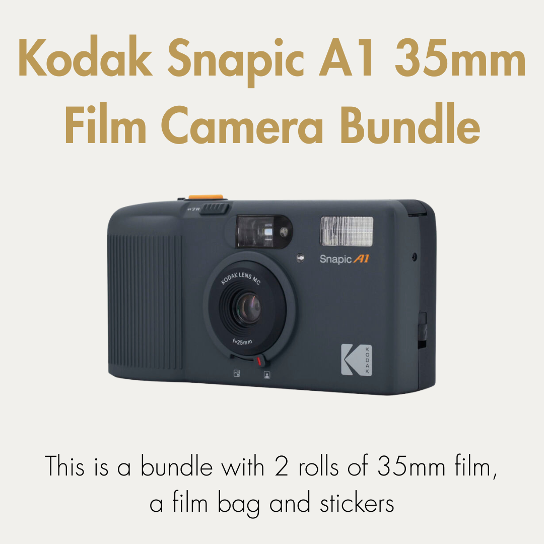 Kodak Snapic A1 35mm Film Camera Bundle