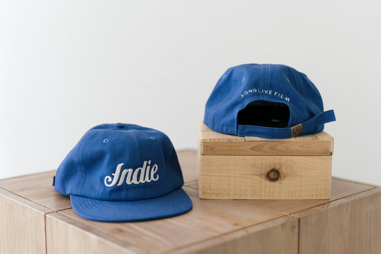 Indie Brushed Cotton Field Trip Hat- Blue