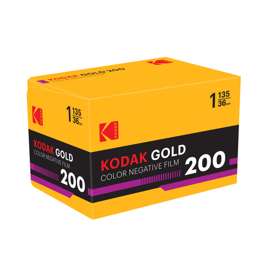 Kodak Gold 200 Color Negative Film 35mm 36exp roll with $10 Lab Credit Included
