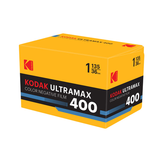Kodak Ultramax 400 Color Negative Film 35mm 36exp roll with $10 Lab Credit Included
