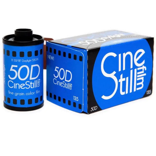 CineStill 50D Color Negative Film 35mm 36exp roll with $10 Lab Credit Included