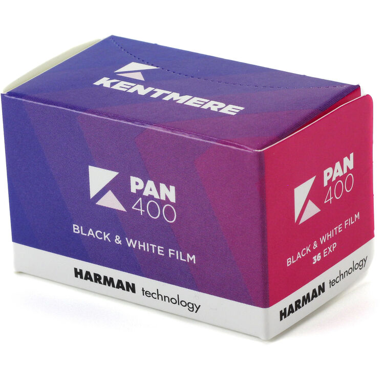 Kentmere 400 Black and White Negative Film 35mm 36exp roll with $10 Lab Credit Included