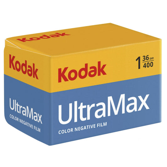 Kodak Ultramax 400 Color Negative Film 35mm 36exp roll with $10 Lab Credit Included