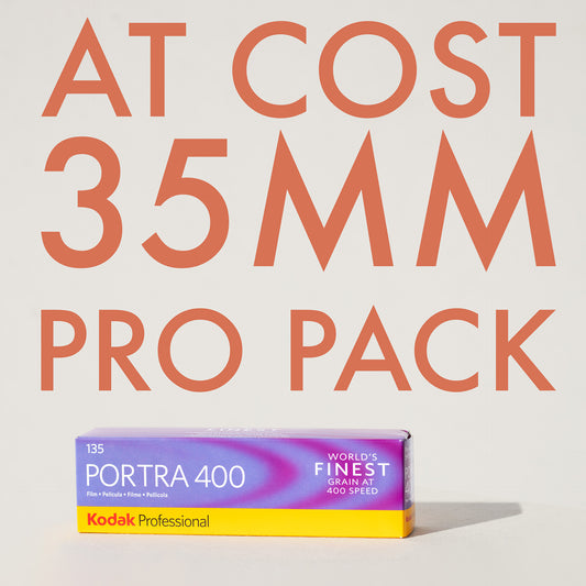 Kodak Portra 400 Color Negative Film 35mm 36exp 5 pack with $50 Lab Credit Included