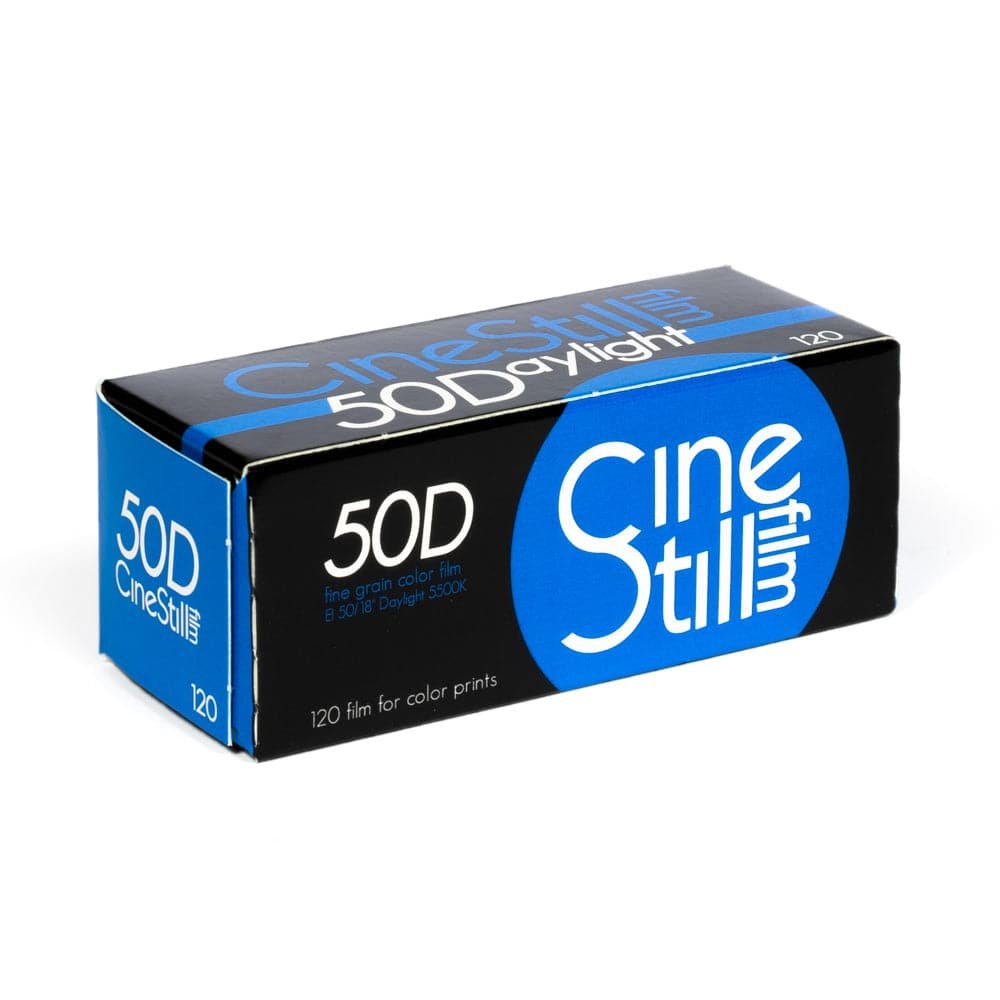 CineStill 50D Color Negative Film 120 roll with $10 Lab Credit Included