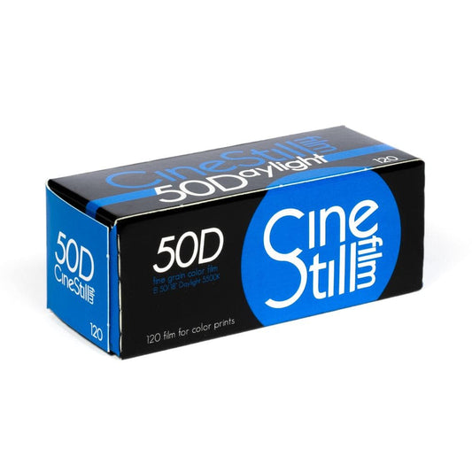 CineStill 50D Color Negative Film 120 roll with $10 Lab Credit Included