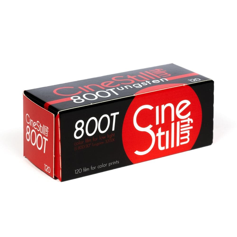 CineStill 800T Color Negative Film 120 roll with $10 Lab Credit Included