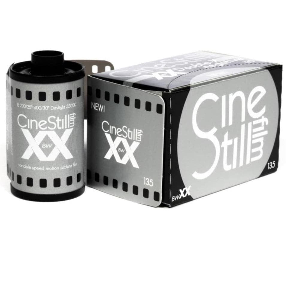 CineStill BwXX (Double-X) Black and White Negative Film (ISO 250) 35mm 36exp roll with $10 Lab Credit Included