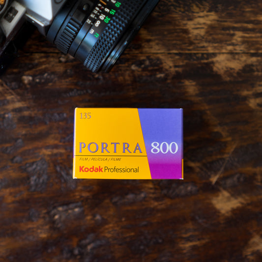 SUBSCRIPTION Kodak Portra 800 Color Negative Film 35mm 36exp roll with $10 Lab Credit Included