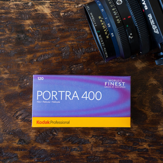 SUBSCRIPTION Kodak Portra 400 Color Negative Film 120 5 pack with $50 Lab Credit Included