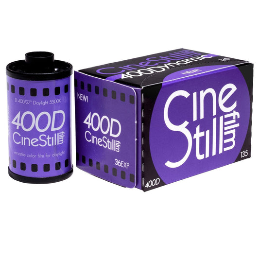 CineStill 400D Color Negative Film 35mm 36exp roll with $10 Lab Credit Included